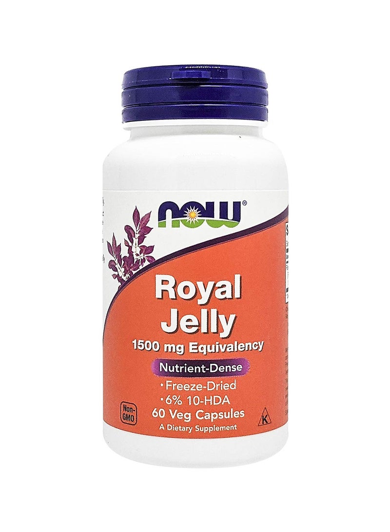 Royal Jelly 1500mg 60 Capsules