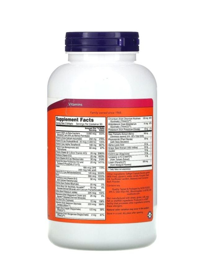 Adam Dietary Supplement - 180 Softgels