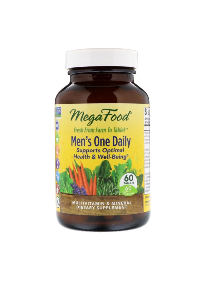 One Daily Multi-Vitamin And Mineral Dietray Supplement - 60 Tablets