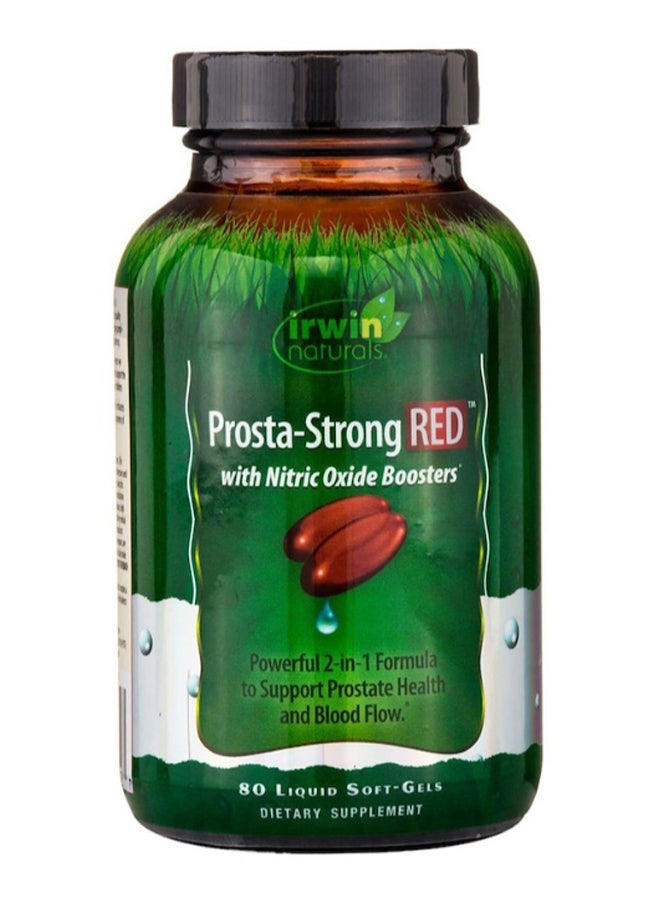 Prosta-Strong RED With Nitric Oxide Booster - 80 Softgels