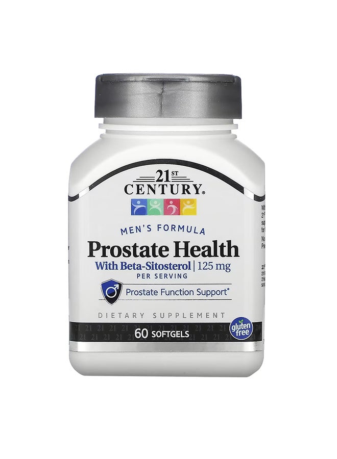 Prostate Health With Beta-Sitosterol - 60 Softgels