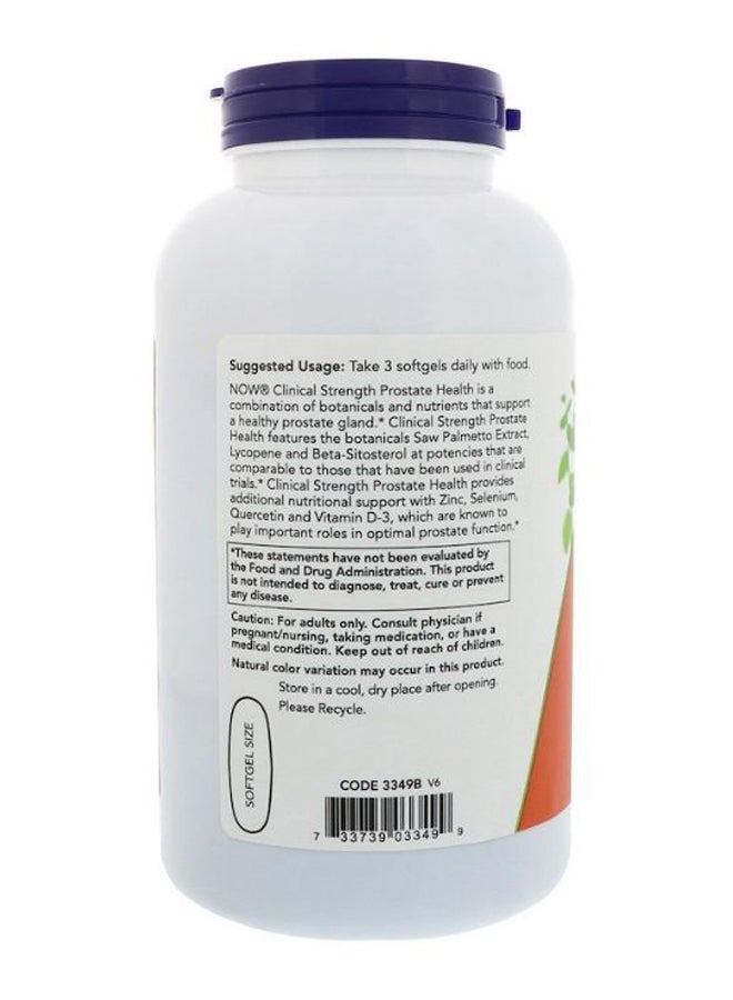 Clinical Strength Prostate Health - 180 Softgels