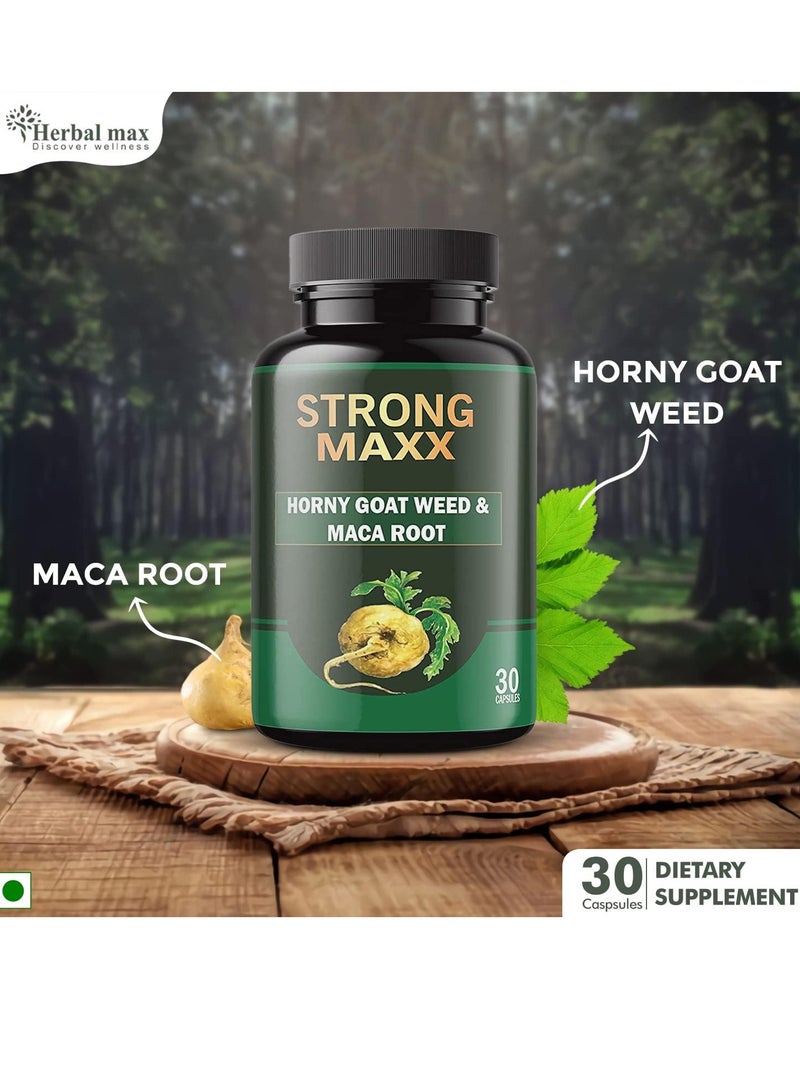 Herbal max 60 capsules for Immunity and Energy