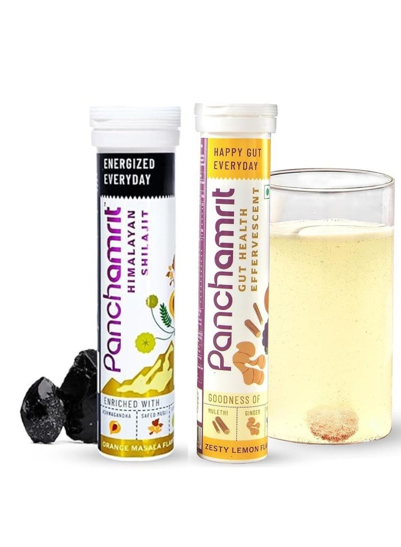Shilajit And Gut Health Combo 20+15 Tablets