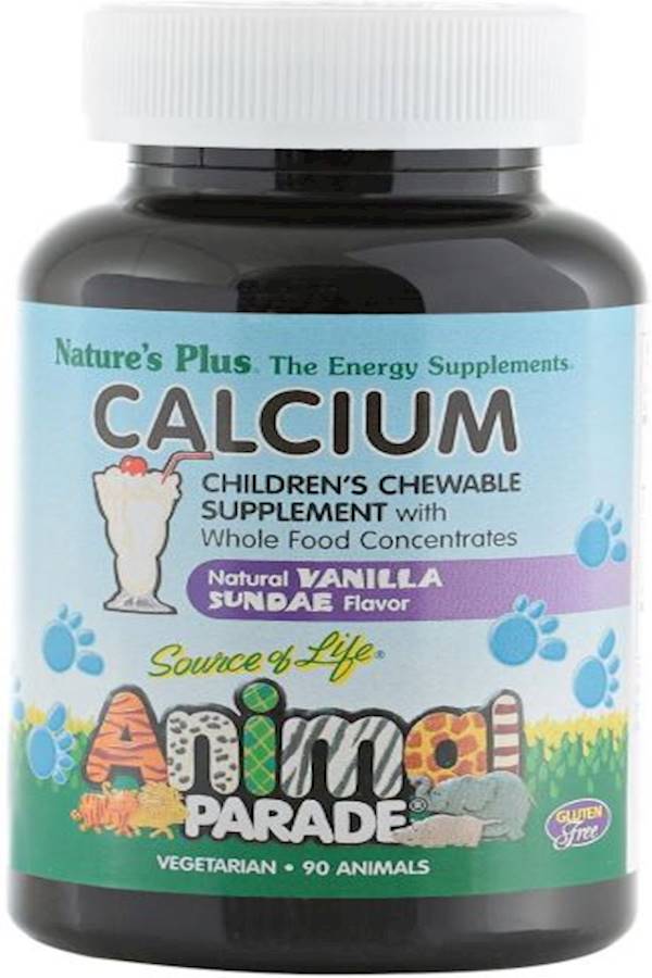 Source Of Life Animal Parade Calcium Children's Chewable Supplement - 90 Tablets