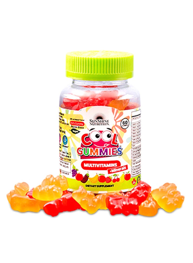 Cool Gummies Multivitamins Minerals 60 Gummies