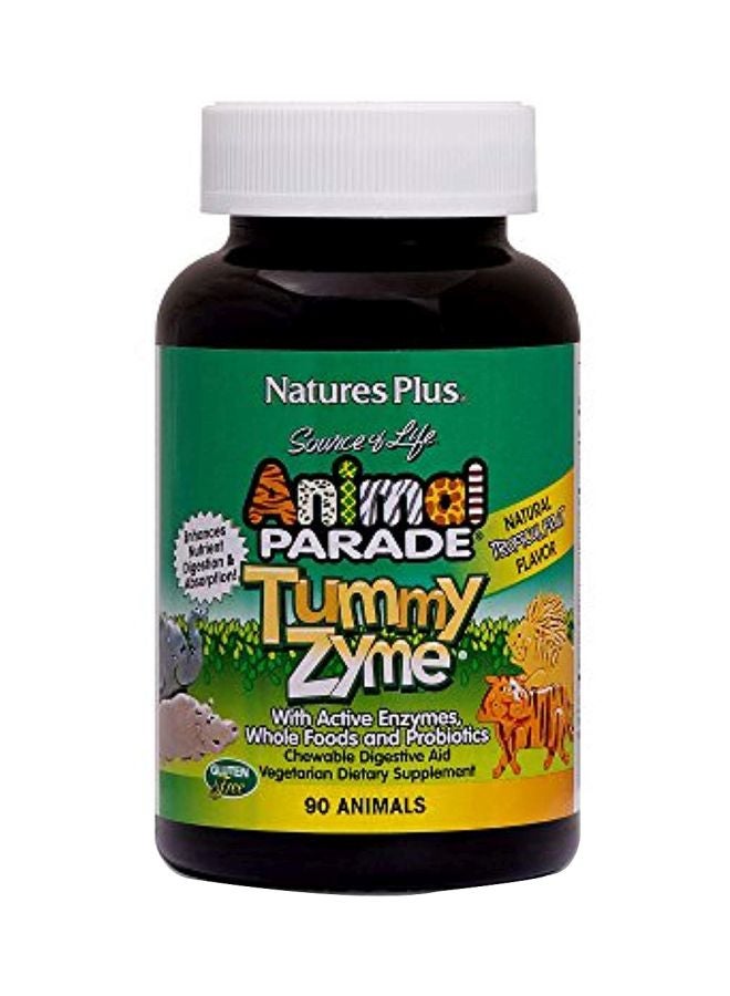 Animal Parade Chewable Digestive Aid - Tropical Fruit Flavour - 90 Chewable