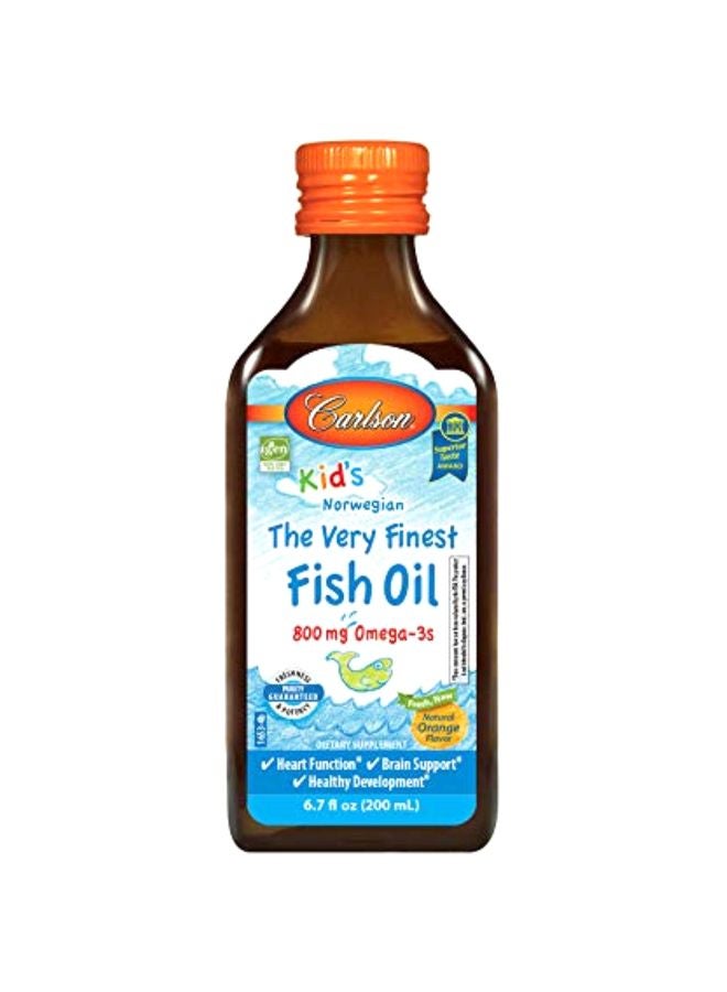 Norwegian The Very Finest Fish Oil 800mg - Orange