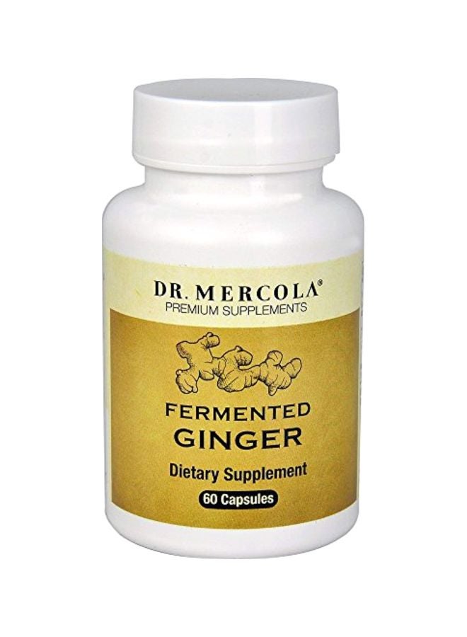 Fermented Ginger Dietary Supplement - 60 Capsules