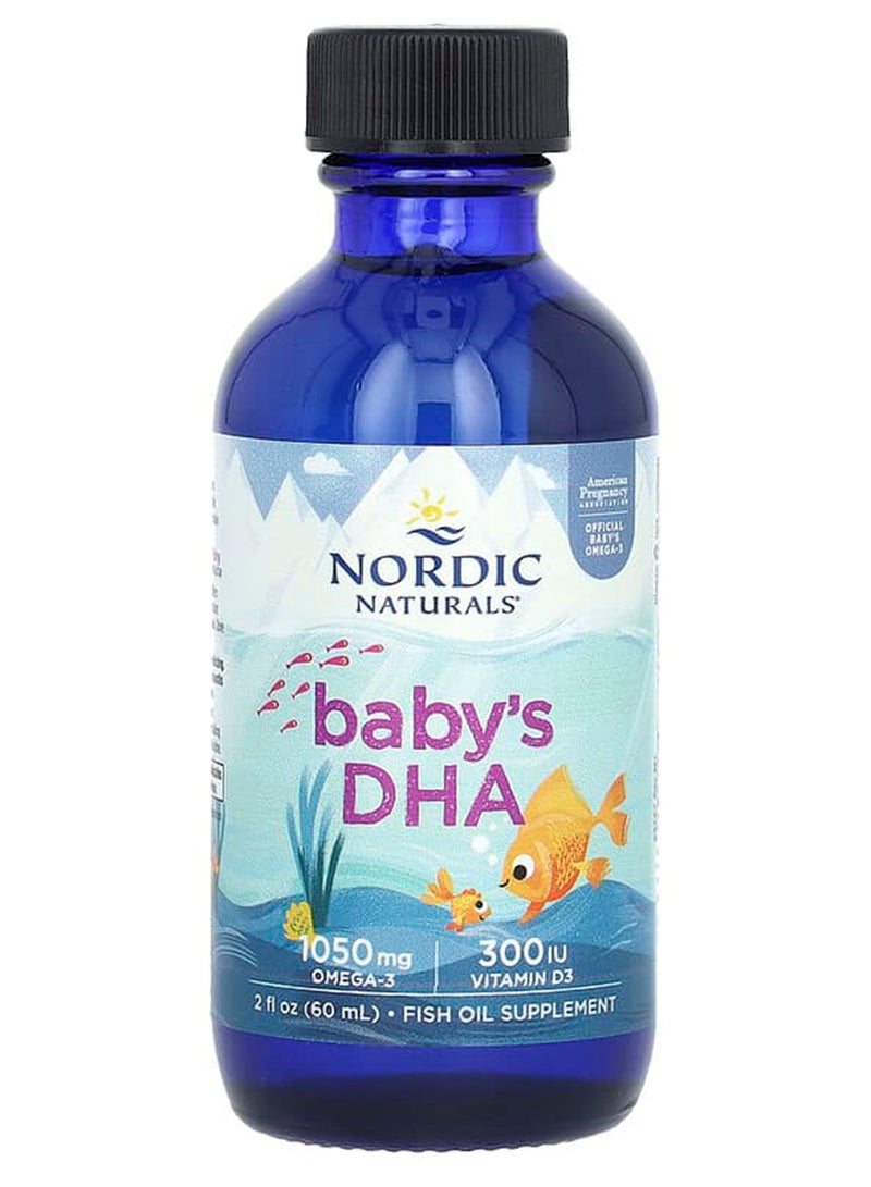 Nordic Naturals, Baby's DHA, 2 fl oz (60 ml)