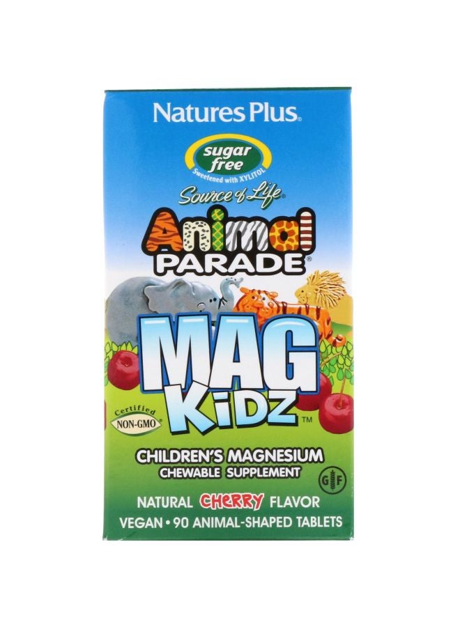 Animal Parade Magnesium Dietary Supplement - 90 Animal-Shaped Tablets