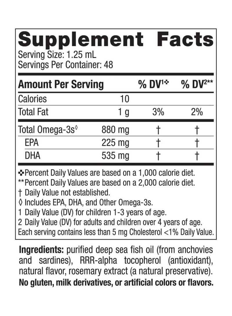 Omega-3 DHA Xtra Berry Punch 2 oz