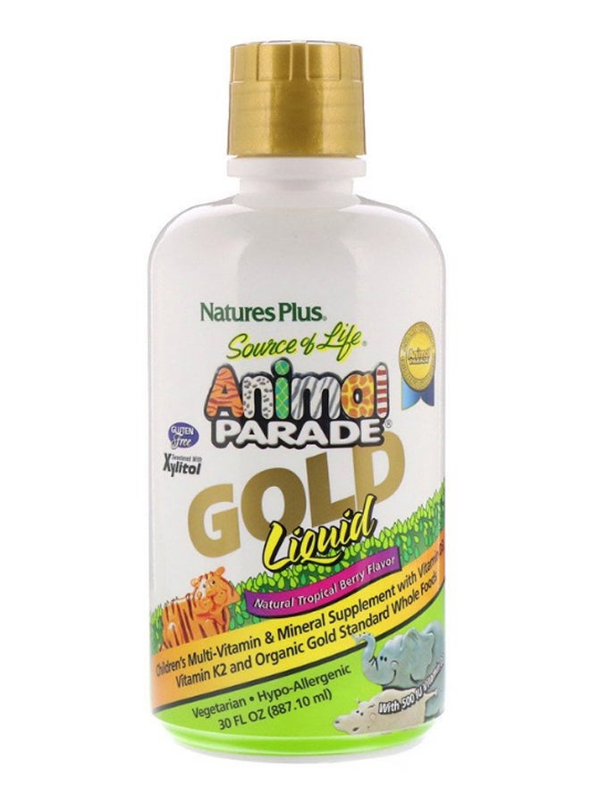 Tropical Berry Flavour Animal Parade Gold Liquid