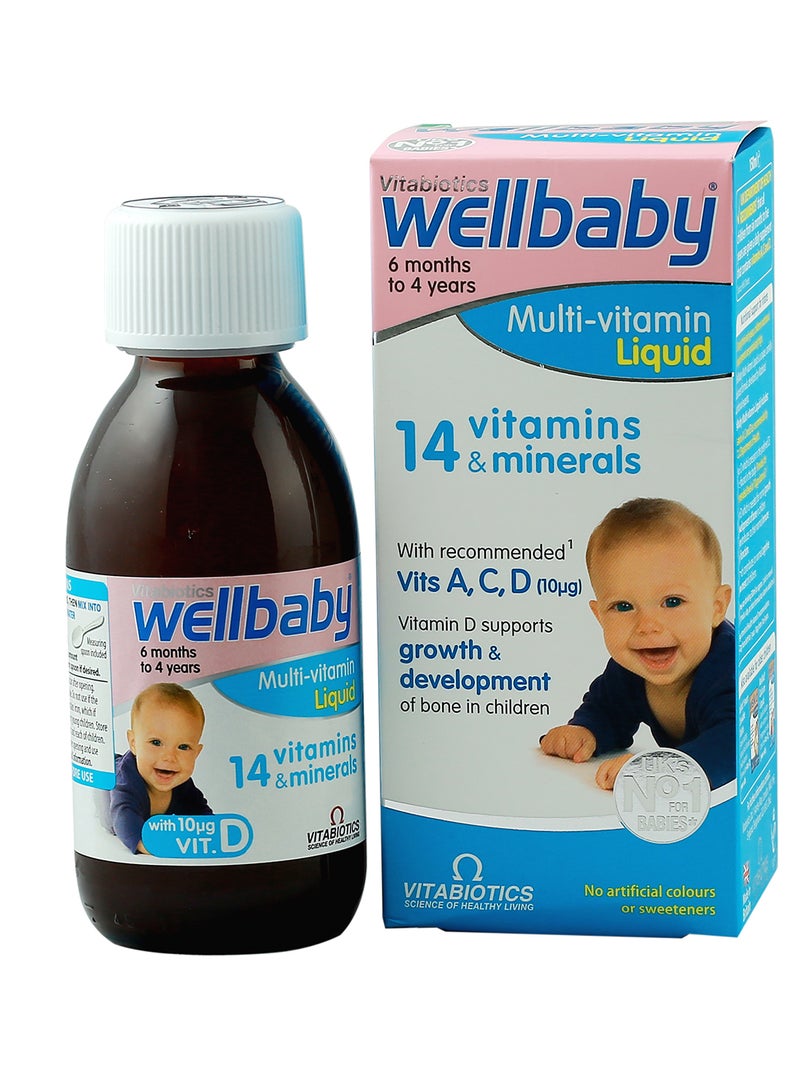 Wellbaby Multi-Vitamin Liquid 150ml