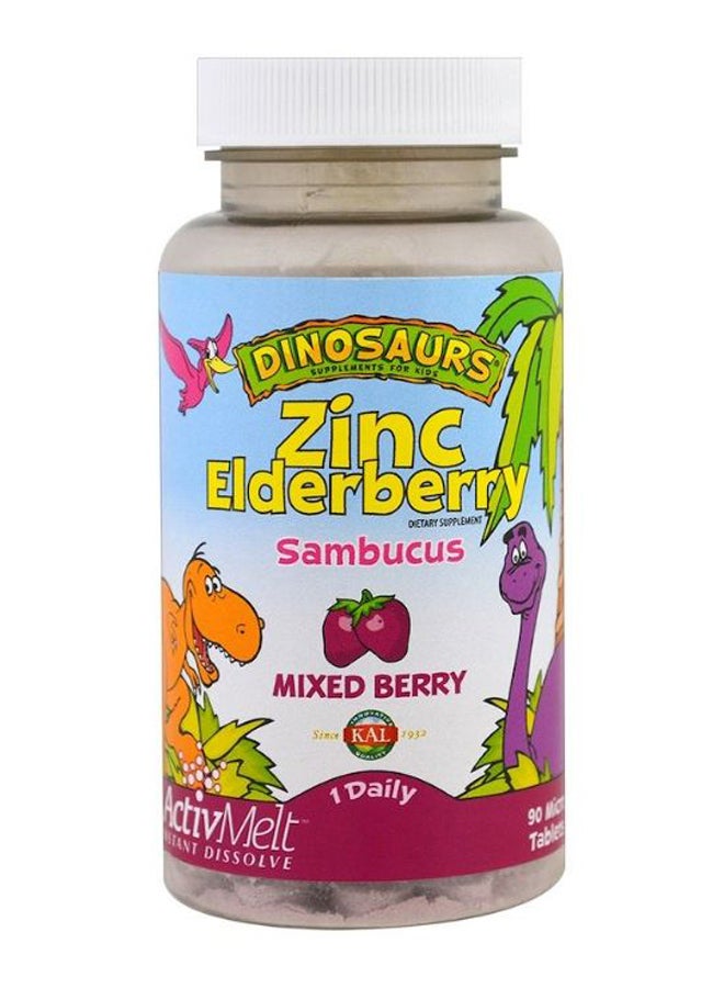 Zinc Elderberry ActivMelt Mixed Berries - 90 Micro Tablets