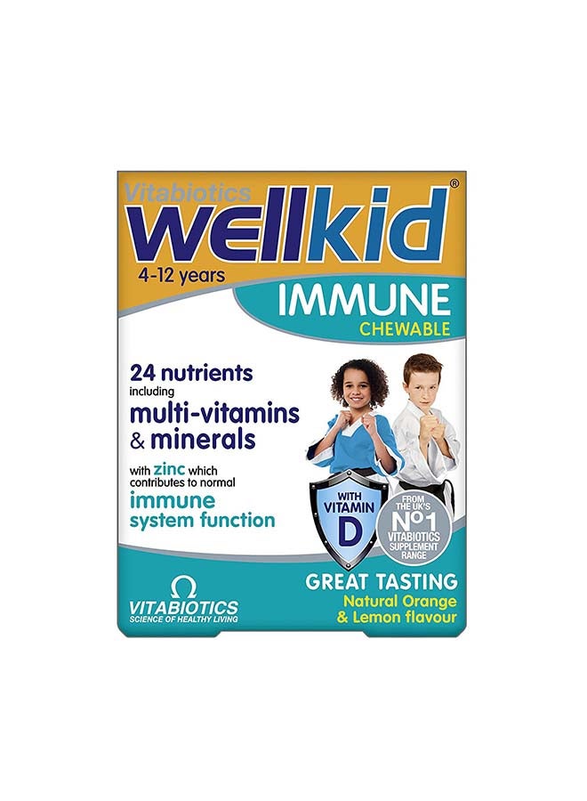 Wellkid Immune Chewable 30 Tablets