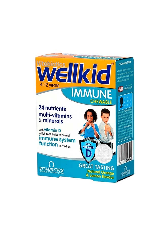 Wellkid Immune Chewable 30 Tablets