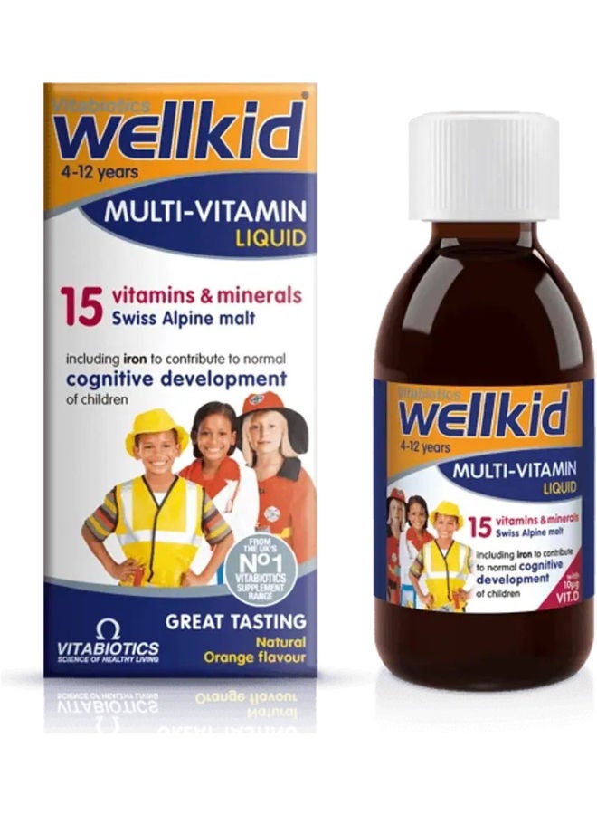 Wellkid Multi-vitamin Liquid