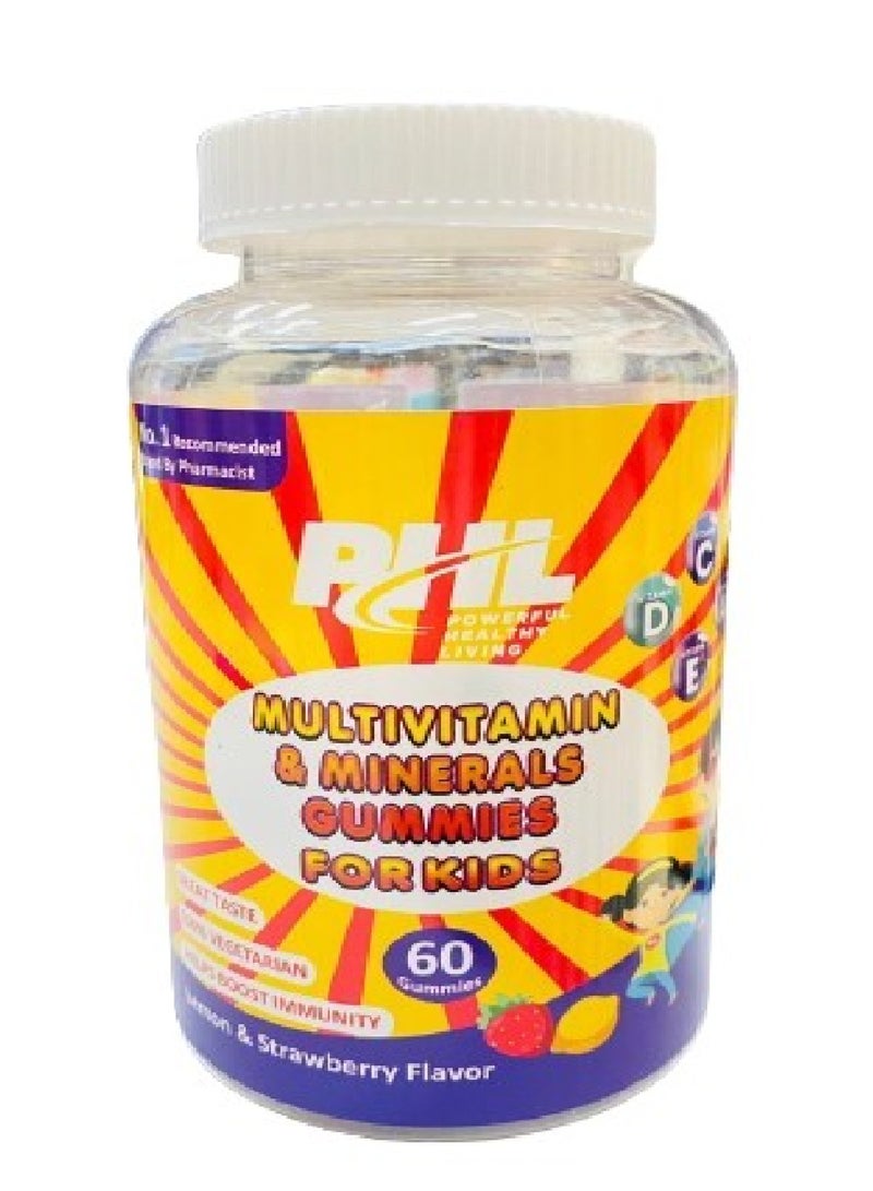 Multi And Minerals Gummies Kids 60 Gummies