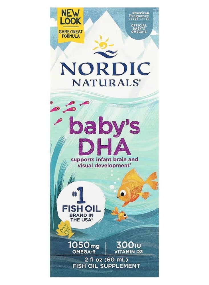 Children's Docosahexaenoic Acid (DHA), 2 fl oz (60 ml)