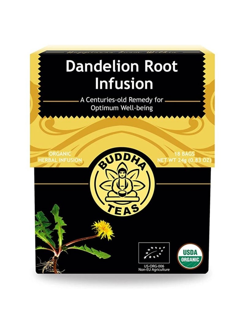 Buddha Teas Organic Herbal Tea Dandelion Root