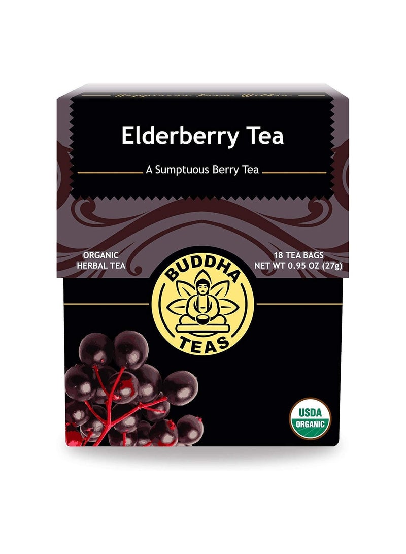 Buddha Teas Organic Herbal Tea Elderberry