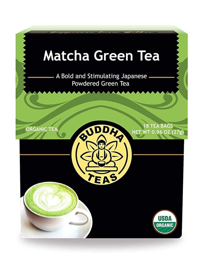 Buddha Teas Organic Herbal Tea Matcha Green