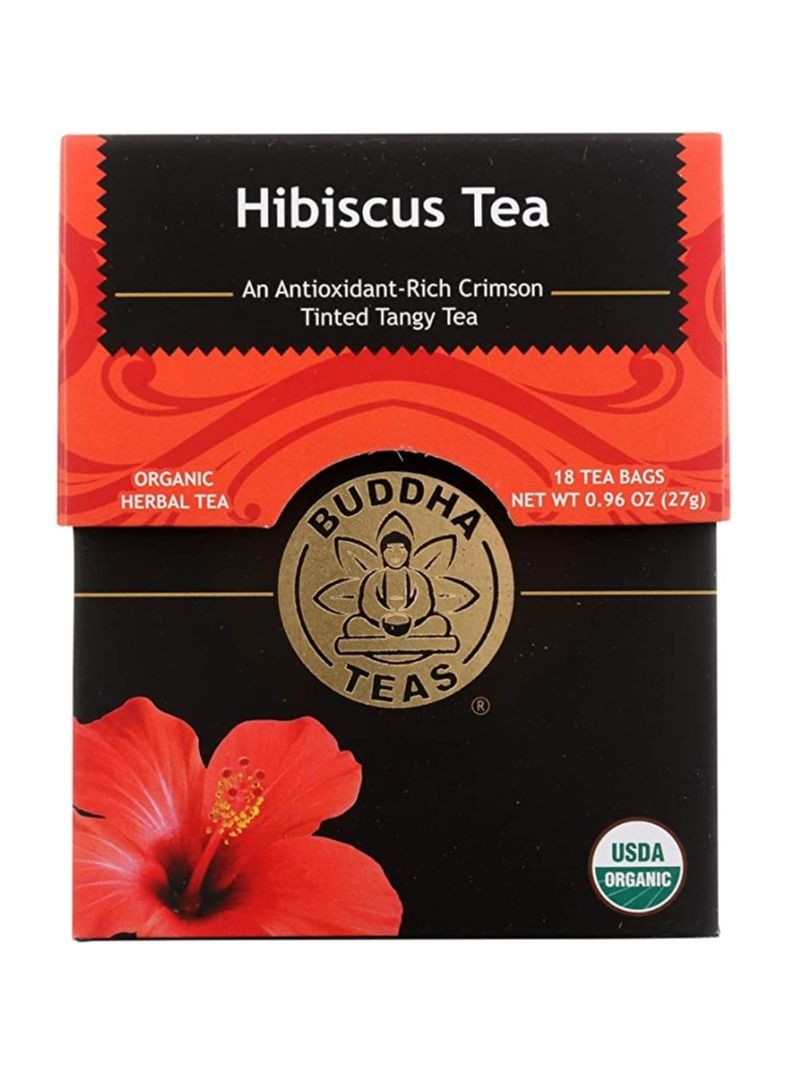 Buddha Teas Organic Herbal Tea Hibiscus Flower