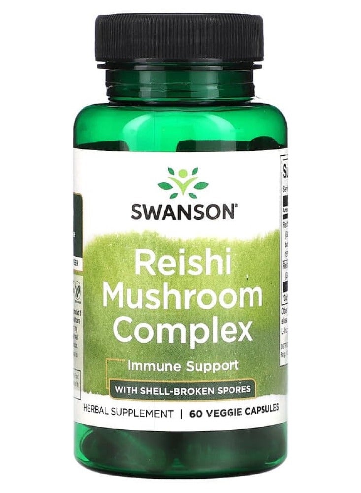 Reishi Mushroom Complex 60 Veg Caps