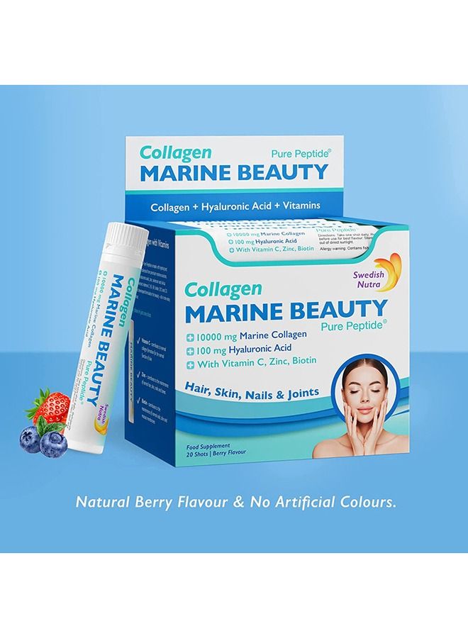 Swedish Nutra  Marine Beauty Collagen  Shots.