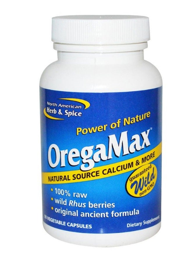 Power Of Nature OregaMax Dietary Supplement - 90 Vegetable Capsules