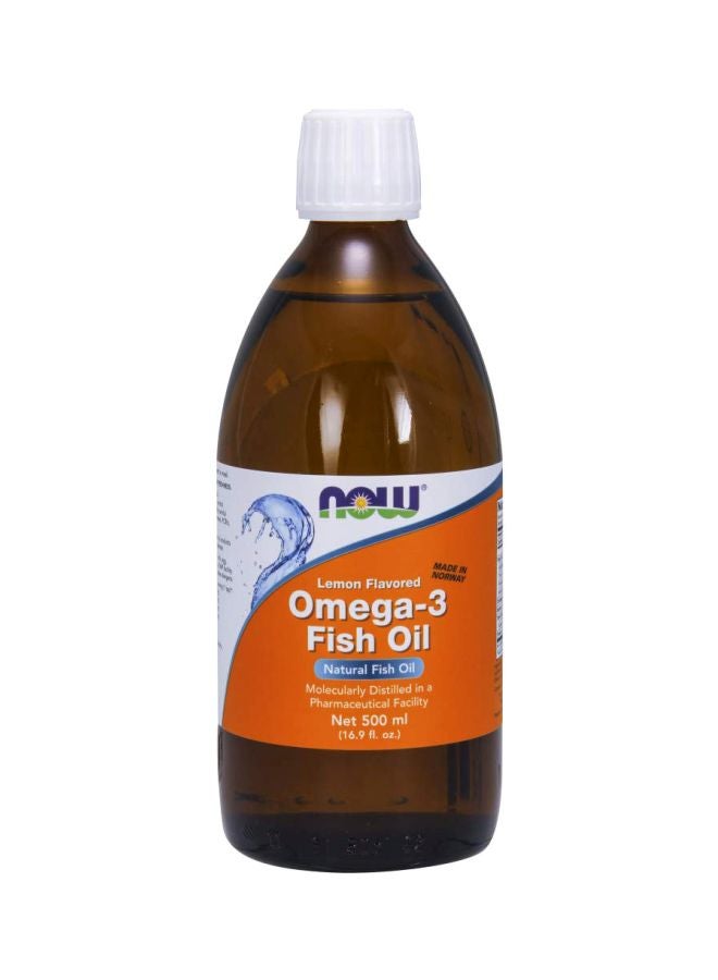 Lemon Flavored Omega3 Fish Oil