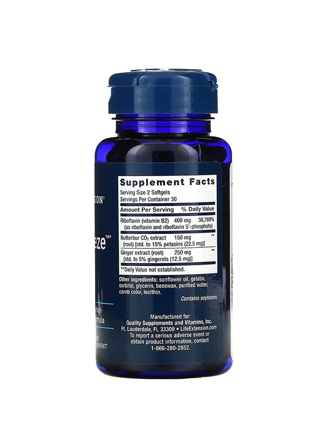 Migra-Eeze Dietary Supplement - 60 Softgels