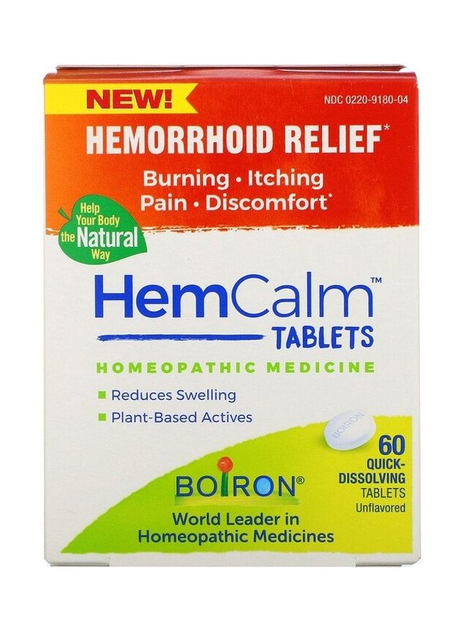 HemCalm Tablets, Hemorrhoid Relief Tablets