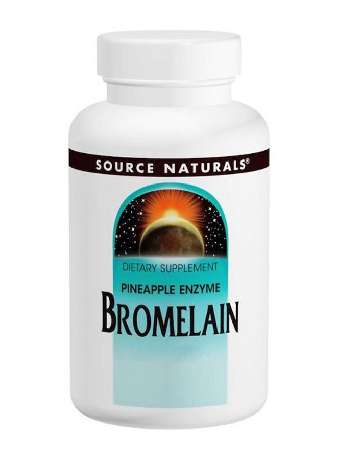 Pineapple Enzyme Bromelain Dietary Supplement - 60 Tablets