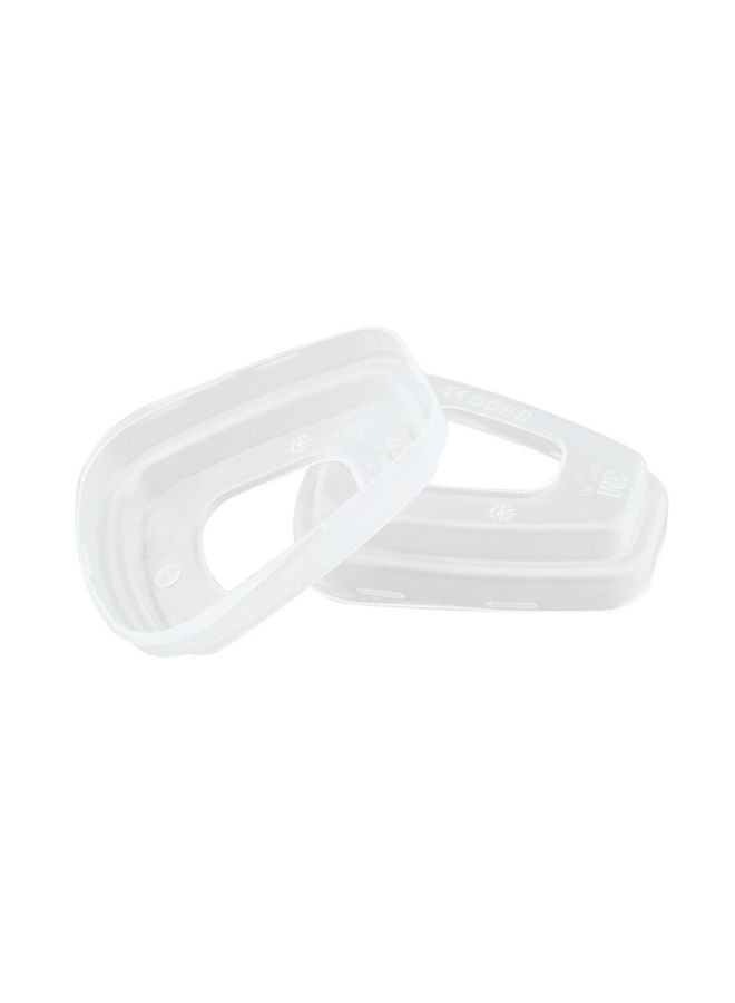 Pack Of 12 Cotton Filter And Cover For Gas Mask Respirator Use