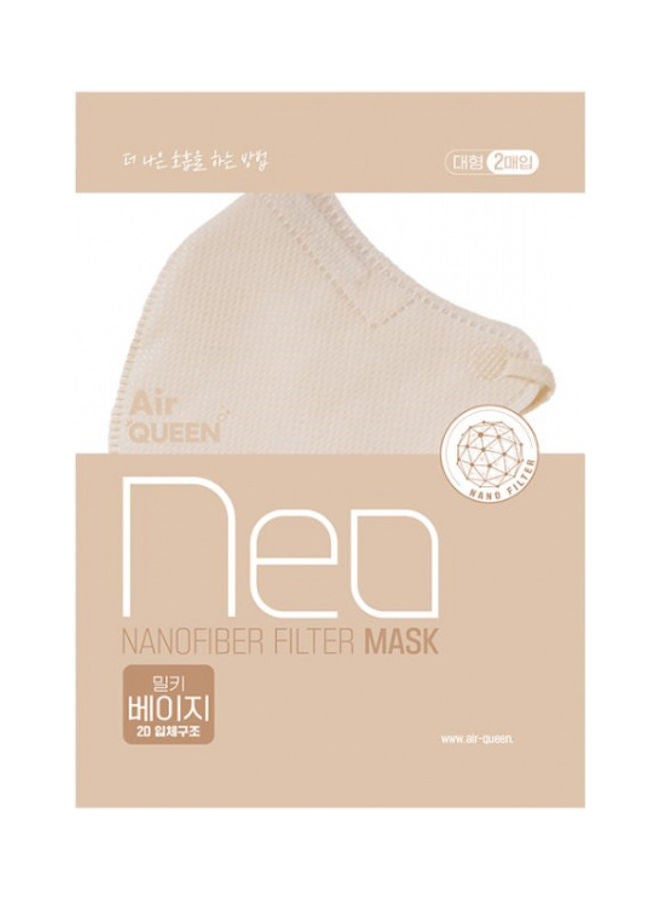 8-Piece Neo Nanofiber Filter Mask