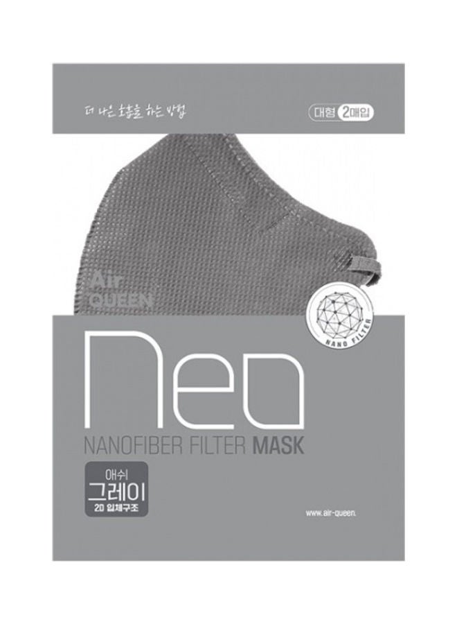 8-Piece Neo Nanofiber Filter Mask