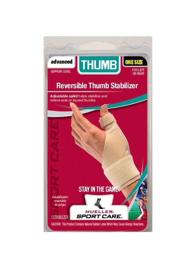 Reversible Thumb Stabilizer