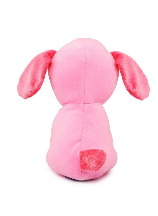 Soft Animal Plush Dog Toy 20 Cm Pink