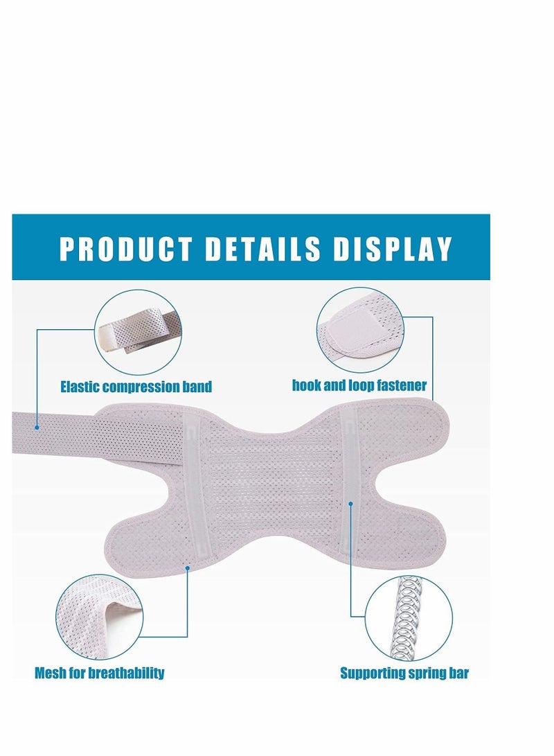 Knee Brace with Side Stabilizers Relieve Meniscal Tear Pain ACL MCL Arthritis,Joint Relief, Breathable Adjustable Support Suitable for Men and Women Sports Injuries (Right - L)