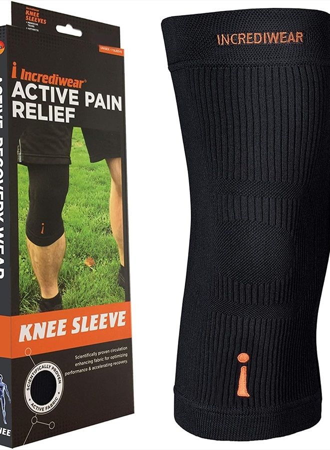 INCREDIWEAR Knee Sleeve, Grey, XL