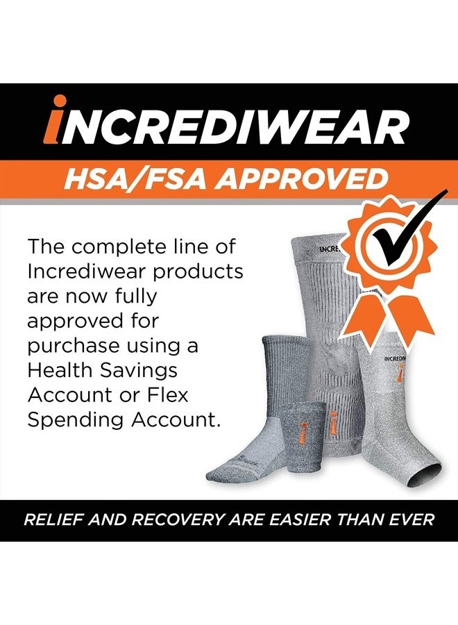 INCREDIWEAR Knee Sleeve, Grey, XL