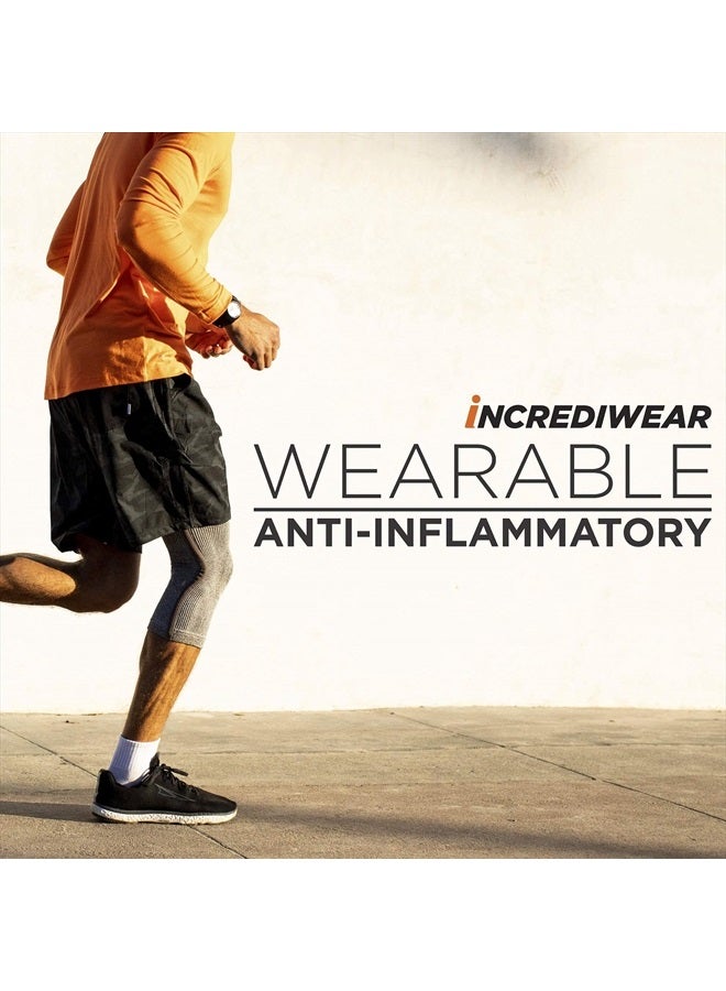 INCREDIWEAR Knee Sleeve, Grey, XL