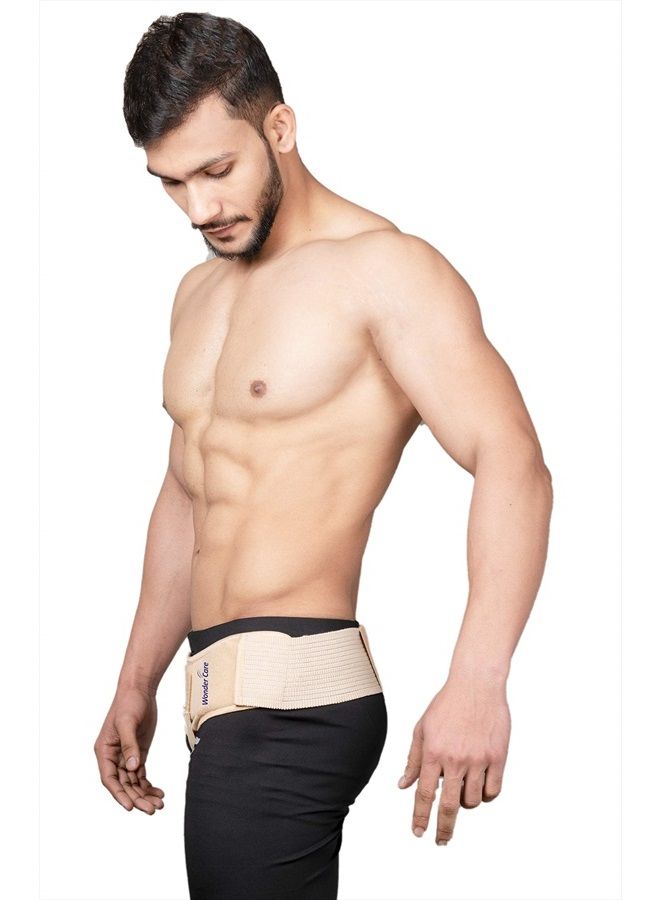 ® Hernia Support - Groin Hernia Support for Men, 2 Removable Compression Pads & Adjustable Groin Straps, Double inguinal Hernia Support for Men -L