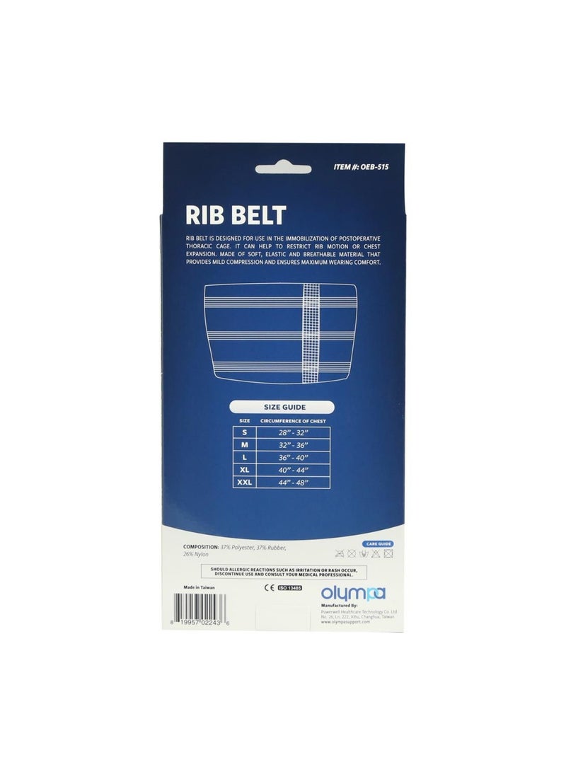 Rib Belt Beige Small Oeb-515