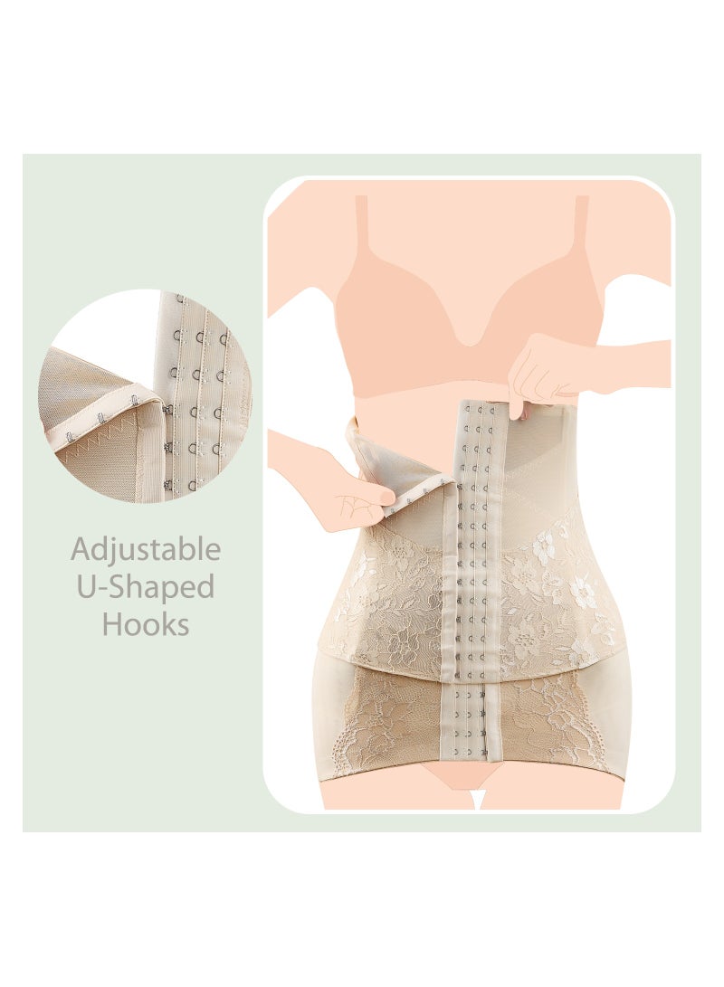 SUNVENO 2 in 1 Body Shaper Combo - Beige