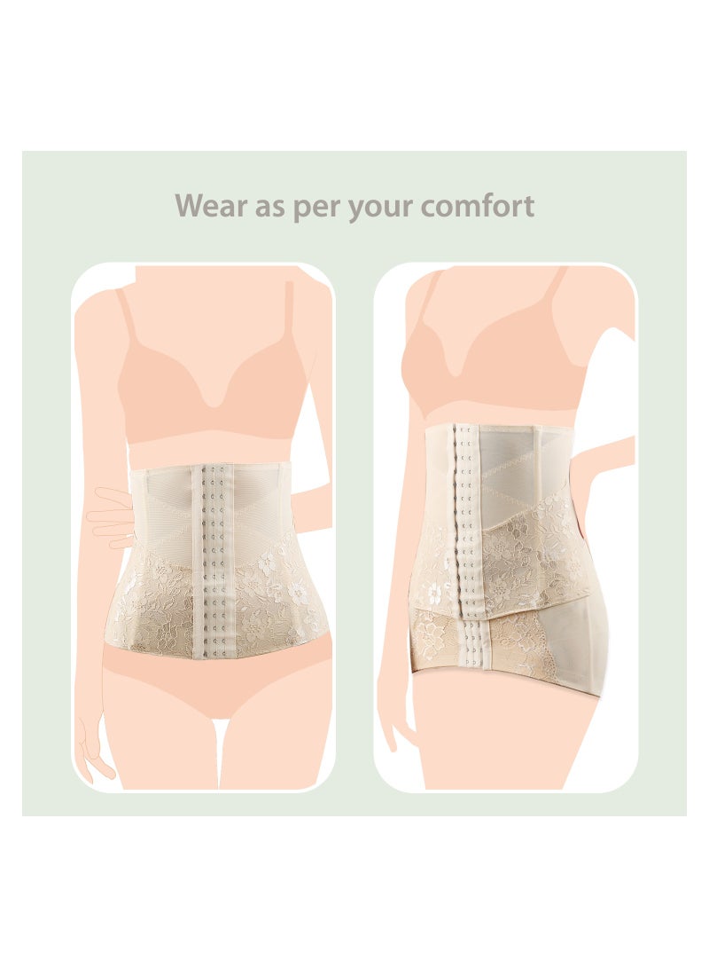 SUNVENO 2 in 1 Body Shaper Combo - Beige