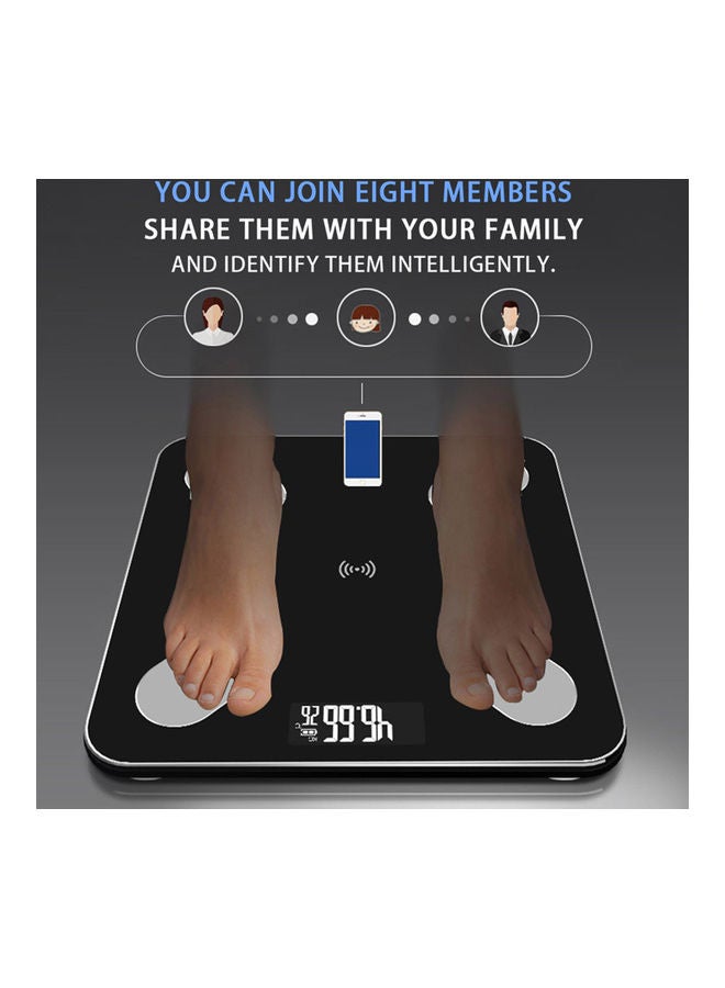 Smart Health Body Weight Scale White 26x26cm