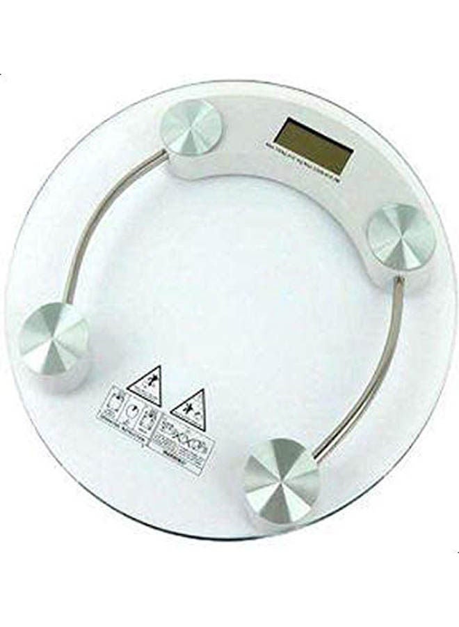 Digital Glass Weight Scale - 180 Kg White